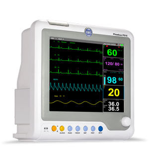 Monitor portatile per paziente - Phoebus P515 - Recorders & Medicare Systems - compatto / ECG / RESP