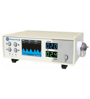 Monitor portatile per paziente - Phoebus P123 - Recorders & Medicare Systems - da tavolo / etCO2 / di frequenza respiratoria