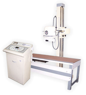 Sistema di radiografia digitale - MDX-100/FS - Recorders & Medicare Systems - per fluoroscopia diagnostica / per radiografia multidisciplinare / con tavolo ribaltabile
