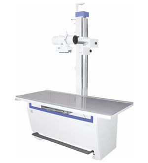 Sistema di radiografia digitale - MDX-300 - Recorders & Medicare Systems - per fluoroscopia diagnostica / per radiografia multidisciplinare / con tavolo ribaltabile