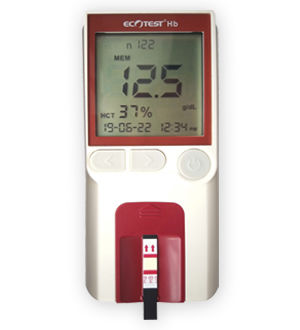 Analizzatore di emoglobina automatico - Ecotest - Recorders & Medicare Systems - per diagnosi clinica / palmare / di sangue totale