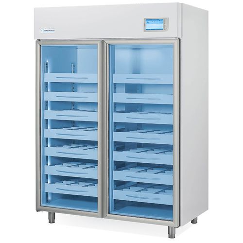 Frigorifero per farmacia - MFG1500TS - MEDIFROID - ad armadio / 2 porte / con porta in vetro