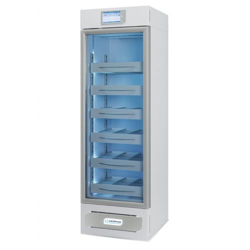 Frigorifero per banca del sangue - MBB400 - MEDIFROID - ad armadio / con rotelle / 1 porta