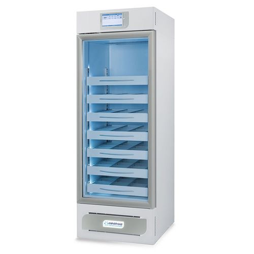 Frigorifero per banca del sangue - MBB500 - MEDIFROID - ad armadio / con rotelle / 1 porta