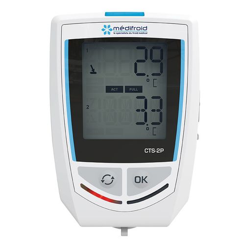 Registratore di dati di temperatura - CTS2P - MEDIFROID - per tracciabilità di temperatura / con sonda