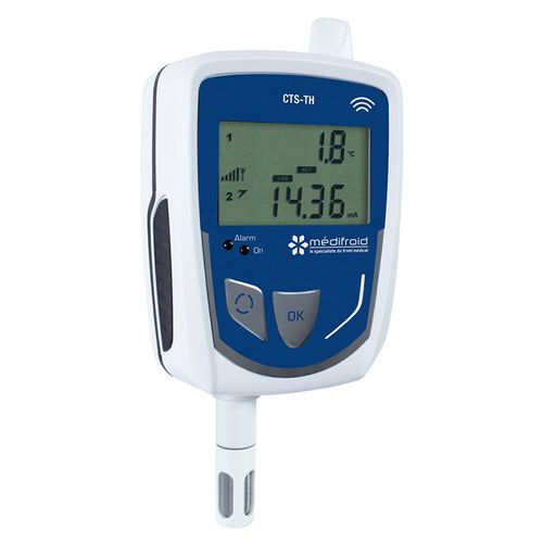 Registratore di dati di temperatura - CTS2PRF-TH - MEDIFROID - dell'igrometria / per tracciabilità di temperatura / per tracciabilità di umidità