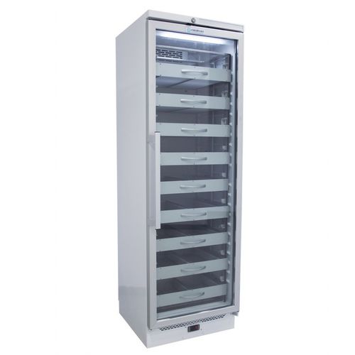 Frigorifero per farmacia - MF 386 TCE - MEDIFROID - ad armadio / 1 porta / con porta in vetro