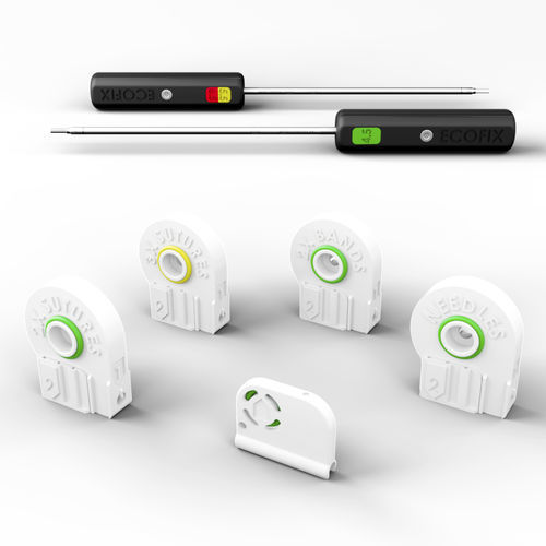 Ancora per sutura cuffia dei rotatori - ecoFIX® - S.B.M. France - assorbibile