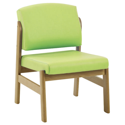 Sedia da ufficio per sala d'attesa - HAMILK2003 - Knightsbridge Furniture - per camera bianca / ergonomica