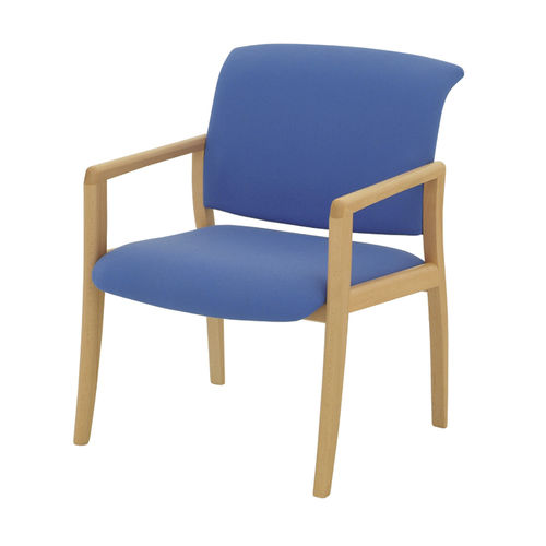 Sedia per sala d'attesa - MALHAM GRAND - Knightsbridge Furniture - per mensa / per camera bianca / con braccioli