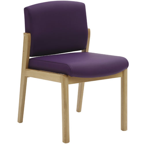 Sedia per sala d'attesa - DALTON UPRIGHT - Knightsbridge Furniture - per mensa / bariatrica / ergonomica