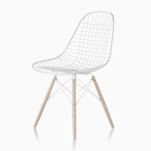 Sedia da ufficio per sala d'attesa - Eames® Wire - Herman Miller
