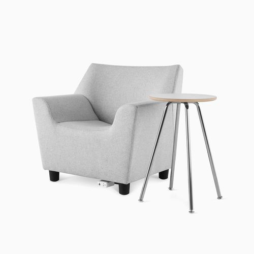 Poltrona per sala d'attesa - Swoop - Herman Miller - da ufficio