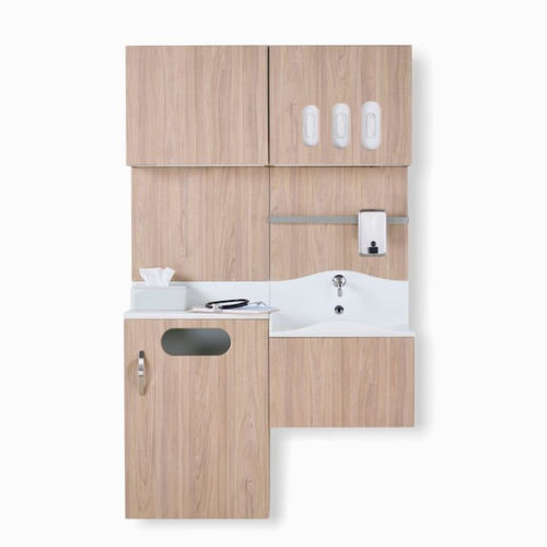 Armadio contenitore - Compass System - Herman Miller - portarifiuti / per biancheria / per camera di degenza