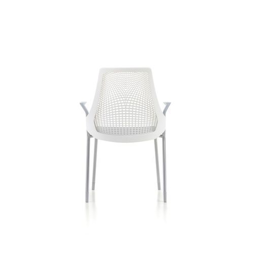 Sedia per sala d'attesa - Sayl Side - Herman Miller - con braccioli / con schienale alto