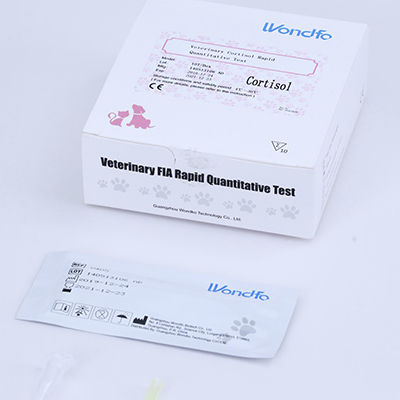 Kit di test veterinario - Guangzhou Wondfo Biotech Co.,Ltd - per animali / per cortisolo / di siero
