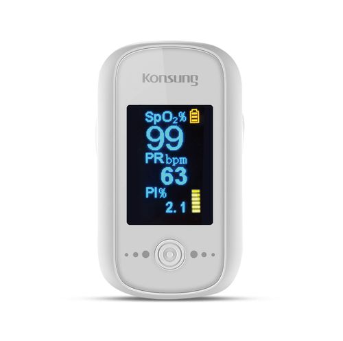 Pulsossimetro da dito - SONOSAT-F02W - Jiangsu Konsung Medical Equipment - medico / a batteria / OLED