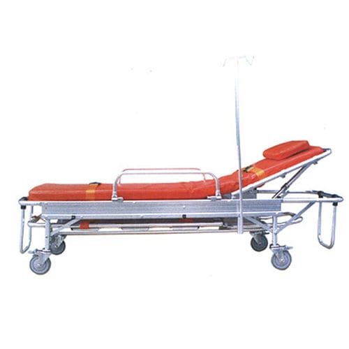 Barella con carrello di emergenza - SH-100 - Jiangsu Suhong Medical Instruments - manuale / a 2 sezioni
