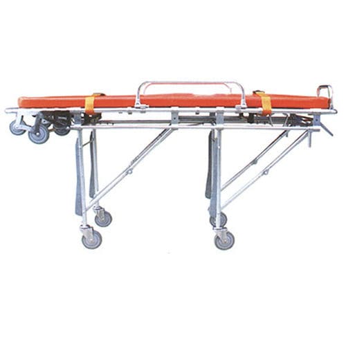 Barella con carrello di emergenza - SH-009 - Jiangsu Suhong Medical Instruments - manuale / a sezione unica