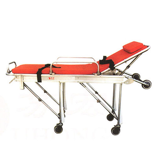 Barella con carrello da trasporto - SH-8113 - Jiangsu Suhong Medical Instruments - manuale / a 2 sezioni
