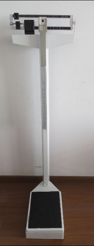Bilancia pesapersone meccanica - SH-8023 - Jiangsu Suhong Medical Instruments - a colonna / con contrappesi / con metro