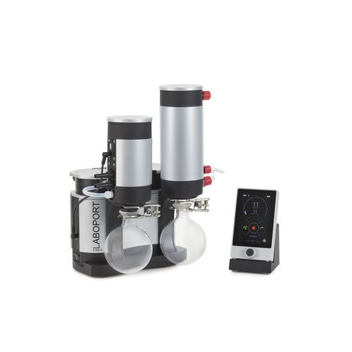 Pompa a vuoto da laboratorio - LABOPORT® SC 820 G - KNF - a diaframma / rotativa / senza olio
