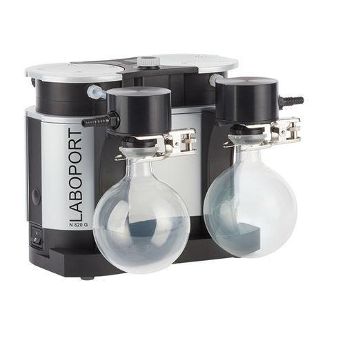 Pompa a vuoto da laboratorio - LABOPORT® SR 820 G - KNF - a diaframma