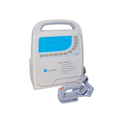 Defibrillatore esterno manuale - HD-8000A - Jiangsu Hongdu Medical Technology - bifasico