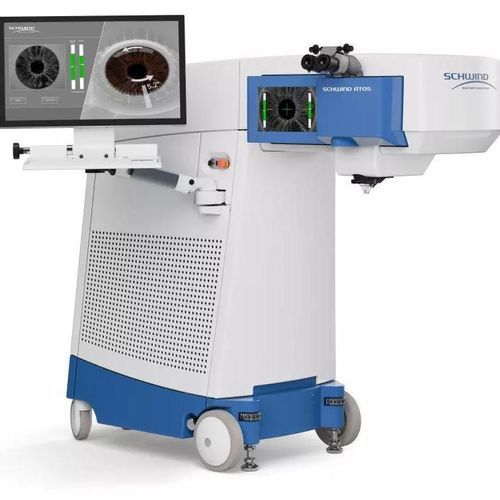 Laser per taglio del cappuccio corneale - ATOS&reg; - SCHWIND eye-tech-solutions - per SMILE (Small Incision Lenticule Extraction) / Yb:YAG / su carrello