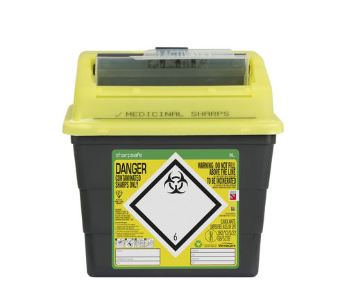 Contenitore per rifiuti - 5117XXXX - Vernacare - in polipropilene / di sicurezza / sicuro