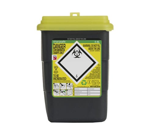 Contenitore per rifiuti - 5165XXXX - Vernacare - di sicurezza / sicuro