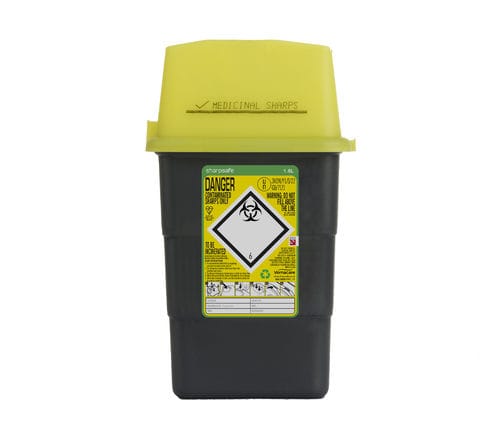 Contenitore per rifiuti - 5050XXXX - Vernacare - sicuro