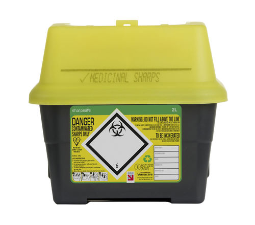 Contenitore per rifiuti - 5140XXXX - Vernacare - di sicurezza / sicuro
