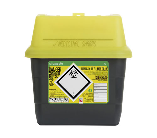 Contenitore per rifiuti - 5145XXXX - Vernacare - sicuro