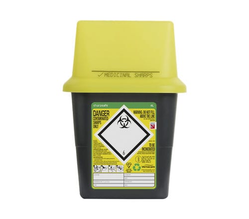 Contenitore per rifiuti - 5100XXXX - Vernacare - di sicurezza / sicuro