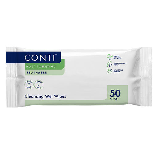 Salvietta detergente per igiene corporea - CWF050LN - Vernacare - 50 pezzi