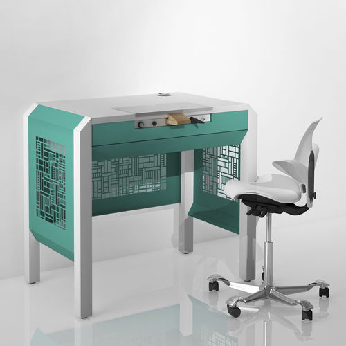 Postazione di lavoro per laboratorio odontotecnico modulare - COMP.1 - CATO