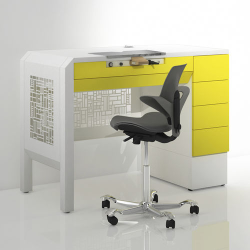 Postazione di lavoro per laboratorio odontotecnico con cassetti - COMP.3 - CATO