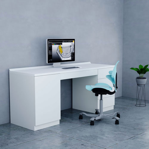 Postazione di lavoro per laboratorio odontotecnico con monitor - COMBY - CATO