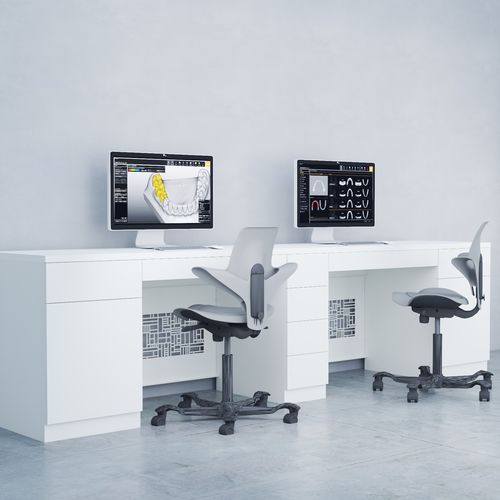 Postazione di lavoro per laboratorio odontotecnico - COMBY - CATO