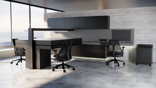 Banco da laboratorio con ripiani - SHARP - CATO - con cassetti
