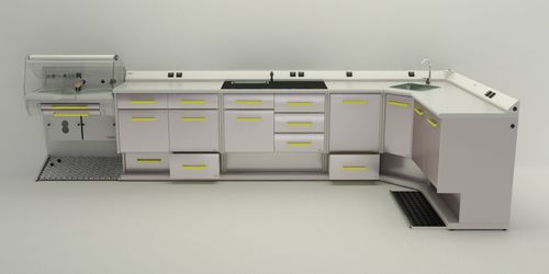 Postazione di lavoro per laboratorio odontotecnico - Area 05  - CATO