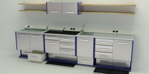 Postazione di lavoro per laboratorio odontotecnico - Area 08  - CATO