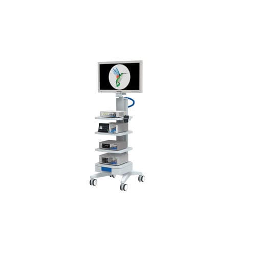 Colonna endoscopica per chirurgia artroscopica - LYNX HD-Tower - REGER Medizintechnik - per endoscopia a luce bianca / per immagini full HD / per immagini in alta definizione
