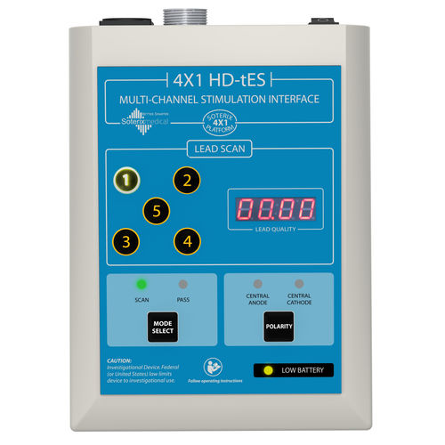 Stimolatore elettrico transcranico tDCS - 4&times;1 HD-tES - Soterix Medical - tACS / tRNS