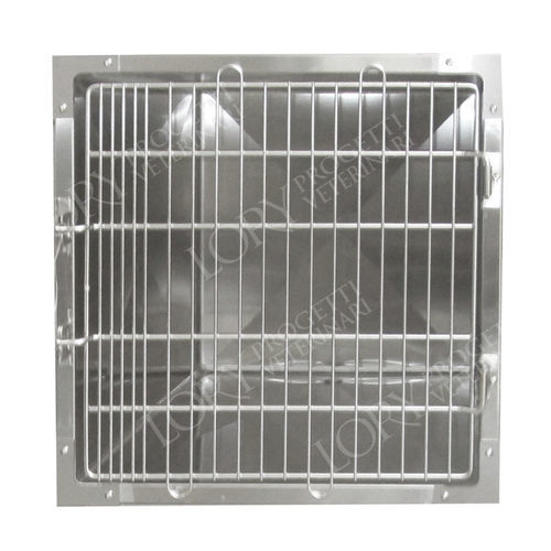 Gabbia veterinaria modulare - GAMO001 - Lory Progetti Veterinari srl - in acciaio inossidabile / a 1 modulo