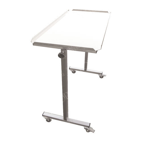 Tavolo portastrumenti in acciaio inossidabile - TAV026  - Lory Progetti Veterinari srl