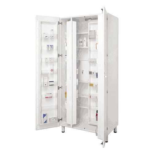 Armadio portamedicinali - AR001  - Lory Progetti Veterinari srl - per studio veterinario / per farmacia / con ripiano