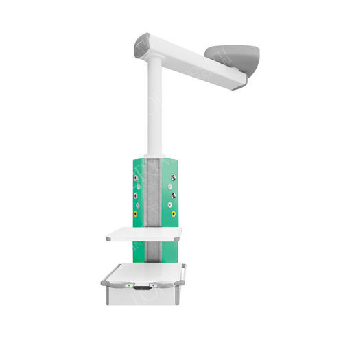 Braccio di distribuzione a soffitto - ANE013/NG - Lory Progetti Veterinari srl - per terapia intensiva / per anestesia / per sala operatoria