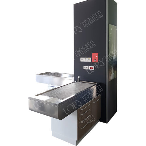 Colonnina di distribuzione al suolo - MO028 - Lory Progetti Veterinari srl - per struttura veterinaria